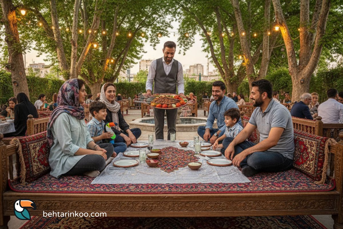 بهترین رستوران در فرحزاد