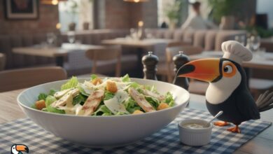 بهترین سالاد سزار تهران